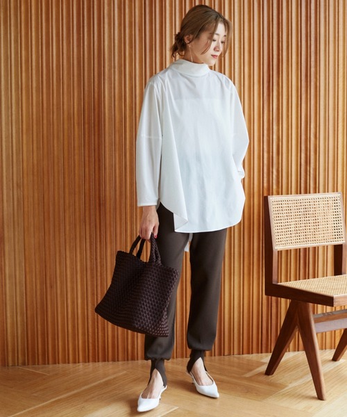LE PHIL(ルフィル)の「◆【EC限定/000サイズ】ヴィスニットパンツ(その他パンツ・レディース・ホワイト系その他/ブラック/グレー/ネイビー/ブラウン・0/1/00/000)」の4枚目の写真