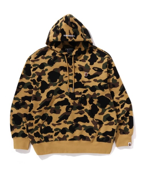 ヘブンアンドアース パーカー ファー 1ST CAMO JACQUARD ONE POINT RELAXED FIT PULLOVER HOODIE