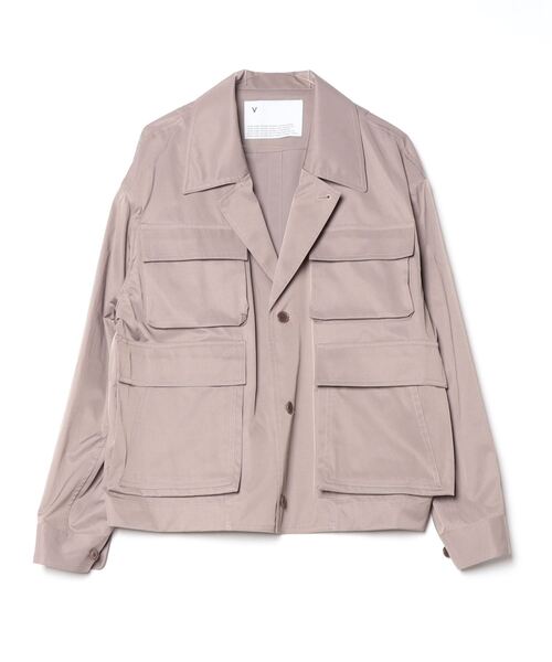 VOAAOV(ヴォアーブ)の「【VOAAOV】BIO TWILL Work Shirt Jacket(その他アウター・メンズ・レッド/ブラック/ライトブラウン・1)」の9枚目の写真