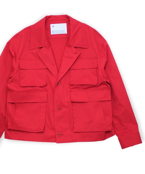 VOAAOV(ヴォアーブ)の「【VOAAOV】BIO TWILL Work Shirt Jacket(その他アウター・メンズ・レッド/ブラック/ライトブラウン・1/2)」の15枚目の写真