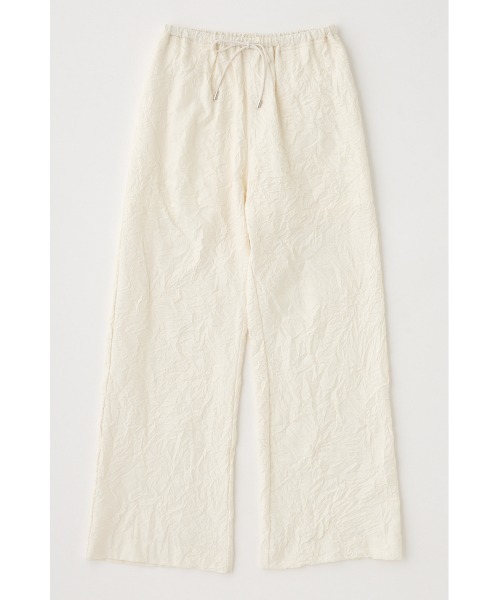 MOUSSY（マウジー）の「CRINKLED SATIN パンツ（その他パンツ・レディース・ブラック/ブラウン系その他/オフホワイト・1/2）」の19枚目の写真