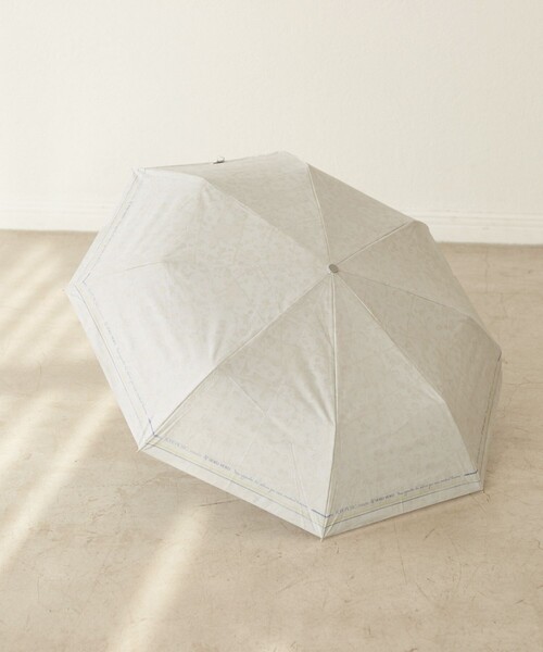 ROPE' PICNIC（ロペピクニック）の「【YOKU MOKU/ヨックモック×ROPE' PICNIC】折り畳み傘/晴雨兼用（折りたたみ傘・レディース・キナリ/ブルー系その他4・FREE）」の8枚目の写真