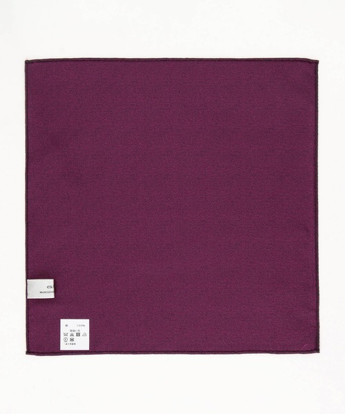 ex/tra】 メランジジャカード ポケットチーフ（ポケットチーフ