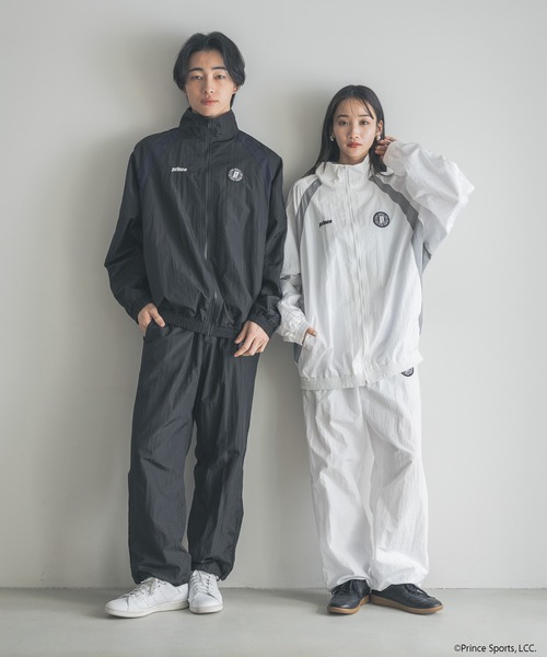 LOWRYS FARM（ローリーズファーム）の「princeナイロンパンツ　 290724（その他パンツ・メンズ・ブラック/オフホワイト・MEDIUM/LARGE）」の2枚目の写真