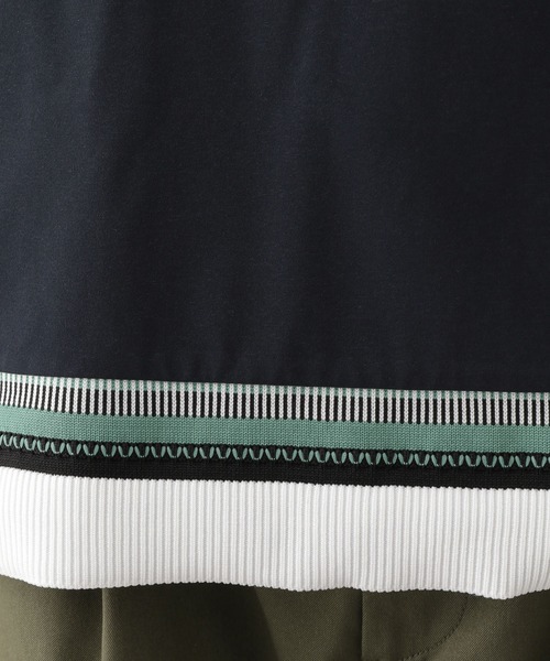GLOBAL WORK(グローバルワーク)の「サラサラ快適DRYキリカエT/長袖/147303(Tシャツ/カットソー・メンズ・チャコールグレー/ライトブルー/カーキ/ライトグレー/ネイビー・LARGE/X-LARGE/MEDIUM/SMALL)」の15枚目の写真