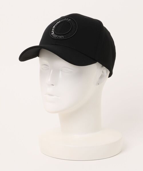 1piu1uguale3 RELAX（ウノピュウノウグァーレトレリラックス）の「【1PIU1UGUALE3 RELAX / ウノピゥウノウグァーレトレ リラックス】モノトーン サークルロゴキャップ（キャップ・メンズ・ブラック/ホワイト・FREE）」の2枚目の写真