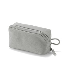 無印良品 | リンクルナイロン　大きく開くポーチ　Ｓ　約１１×６×３．５ｃｍ(ポーチ)