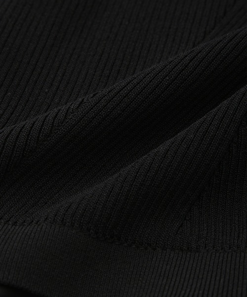 ペプラムコンビハーフスリーブニット（ニット/セーター）｜ADAM ET