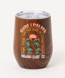 Kahiko（カヒコ）の「【Kahiko】SURF＆Palms カイステンレスタンブラーS（グラス/マグカップ/タンブラー）」