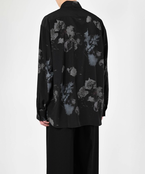 新品 LAD MUSICIAN 22ss 猫柄 BIG SHIRT 44 LAD MUSICIAN 22SS ANIMAL 猫柄シャツ BLACK 新品 - メルカリ