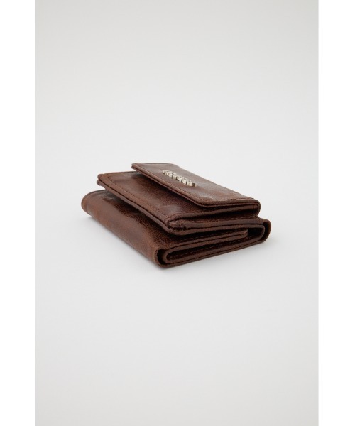 MOUSSY（マウジー）の「METAL LOGO TRIFOLD ウォレット（財布・レディース・ライトブラック/ブルー/ブラウン・FREE）」の12枚目の写真