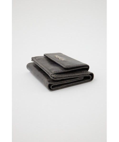MOUSSY（マウジー）の「METAL LOGO TRIFOLD ウォレット（財布・レディース・ライトブラック/ブルー/ブラウン・FREE）」の10枚目の写真