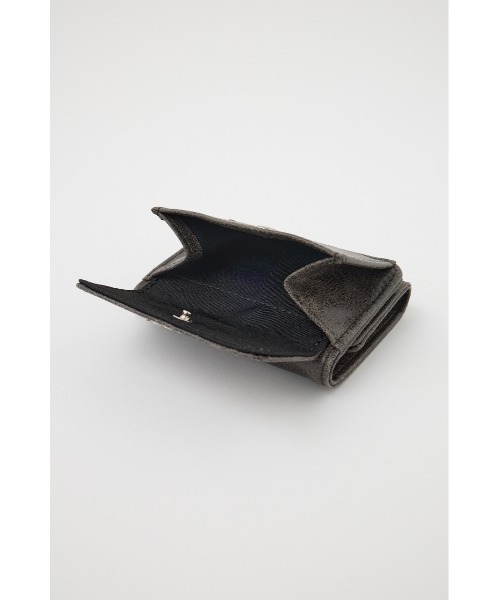 MOUSSY（マウジー）の「METAL LOGO TRIFOLD ウォレット（財布・レディース・ライトブラック/ブルー/ブラウン・FREE）」の6枚目の写真