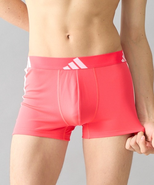 adidas（アディダス）の「adidas/アディダス ボクサーパンツ 3ストライプス メッシュタイプ（ボクサーパンツ・メンズ・イエロー系その他/ブラック/レッド系その他/ブルー系その他/グリーン系その他・MEDIUM/LARGE/X-LARGE）」の5枚目の写真