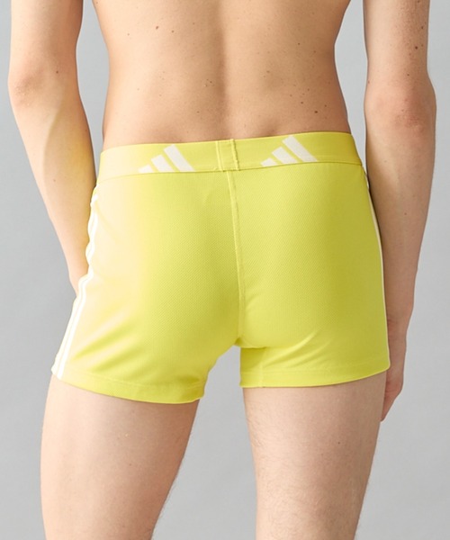 adidas（アディダス）の「adidas/アディダス ボクサーパンツ 3ストライプス メッシュタイプ（ボクサーパンツ・メンズ・イエロー系その他/ブラック/レッド系その他/ブルー系その他/グリーン系その他・MEDIUM/LARGE/X-LARGE）」の7枚目の写真