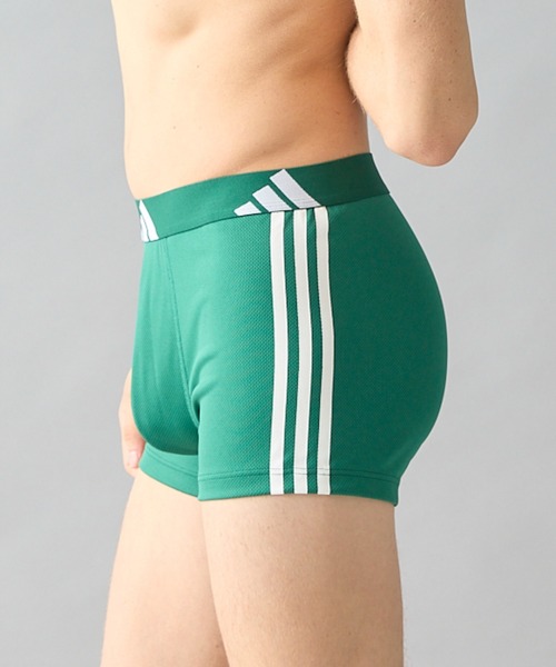 adidas（アディダス）の「adidas/アディダス ボクサーパンツ 3ストライプス メッシュタイプ（ボクサーパンツ・メンズ・イエロー系その他/ブラック/レッド系その他/ブルー系その他/グリーン系その他・MEDIUM/LARGE/X-LARGE）」の14枚目の写真