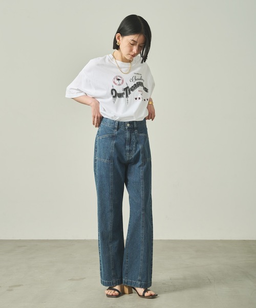 kha:ki（カーキ）の「「KHA:KI / カーキ」 センターシームデニム