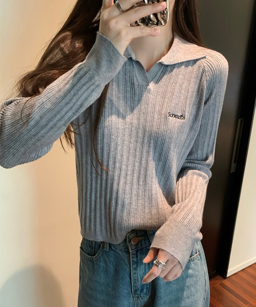 ガーリードール Girly Doll カットソー （グレー） ガーリードール Girly Doll カットソー （グレー