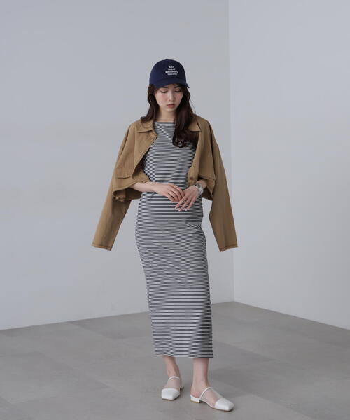 FREE'S MART（フリーズマート）の「◆〈セットアップ対応〉クロップドフリンジブルゾン（ブルゾン・レディース・ベージュ/ホワイト・FREE）」の11枚目の写真