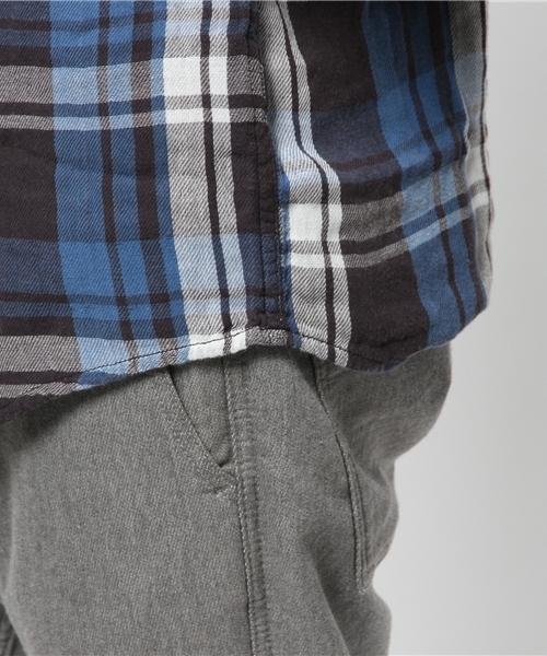 Denim & Supply Ralph Lauren（デニムアンドサプライラルフローレン）の「ワード プラッド コットンシャツ（シャツ/ブラウス・メンズ・ブルー系その他・X-SMALL/LARGE/SMALL/MEDIUM）」の6枚目の写真