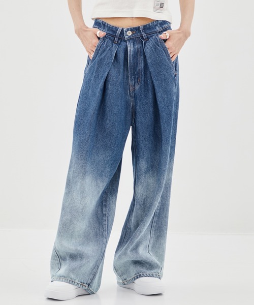 セール】【STUDIOUS/ステュディオス】Gradation Jeans/グラデーション