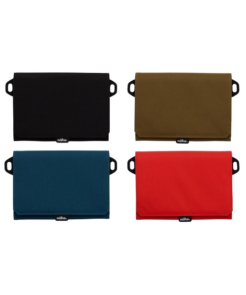 Nahe（ネーエ）の「nahe ネーエ マルチウェイウォレット パスポートケース ポーチ 2つ折り（パスポートケース・レディース・ブラック/ブルー/レッド/ブラウン・FREE）」の5枚目の写真