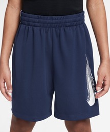 NIKE（ナイキ）の「ナイキ マルチ ジュニア (ボーイズ) Dri-FIT ショートパンツ / Nike Multi Big Kids' (Boys') Dri-FIT Shorts HF9121-410 Midnight Navy（その他パンツ）」