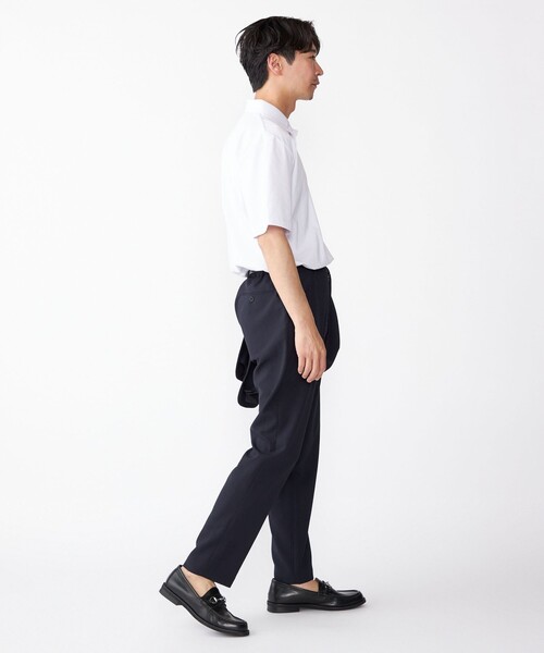 SHIPS（シップス）の「【WEB限定】SHIPS:〈吸水速乾〉アイスタッチ ワンポイント ロゴ レギュラーカラー ポロシャツ（ポロシャツ・メンズ・ホワイト/ダークグレー/ベージュ/ネイビー・SMALL/MEDIUM/LARGE/X-LARGE）」の10枚目の写真