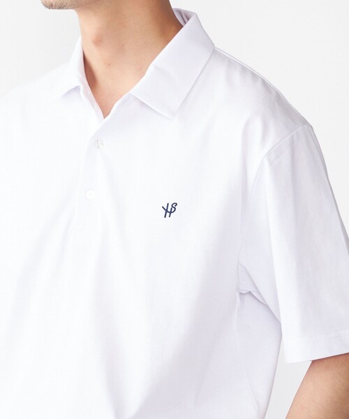 SHIPS（シップス）の「【WEB限定】SHIPS:〈吸水速乾〉アイスタッチ ワンポイント ロゴ レギュラーカラー ポロシャツ（ポロシャツ・メンズ・ホワイト/ダークグレー/ベージュ/ネイビー・SMALL/MEDIUM/LARGE/X-LARGE）」の18枚目の写真