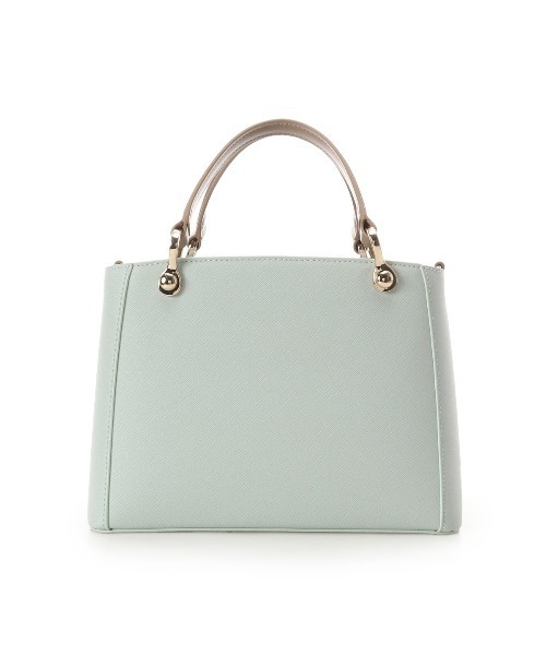 & chouette(アンドシュエット)の「ビジュー付きハンドバッグ(ハンドバッグ・レディース・グレイッシュベージュ/ホワイト/ブラック/ミント/ラベンダー・FREE)」の7枚目の写真