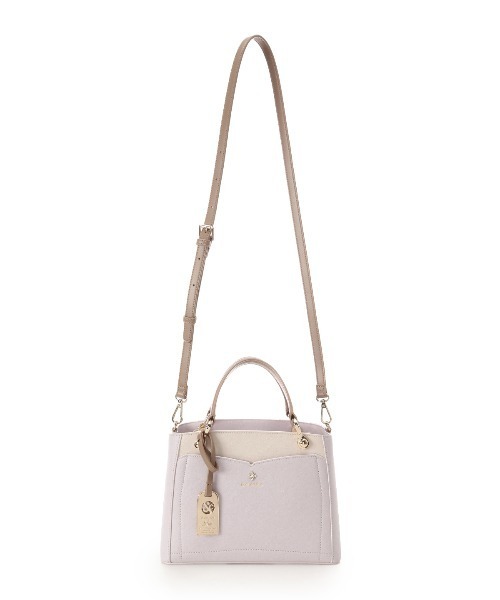 & chouette(アンドシュエット)の「ビジュー付きハンドバッグ(ハンドバッグ・レディース・グレイッシュベージュ/ホワイト/ブラック/ミント/ラベンダー・FREE)」の17枚目の写真