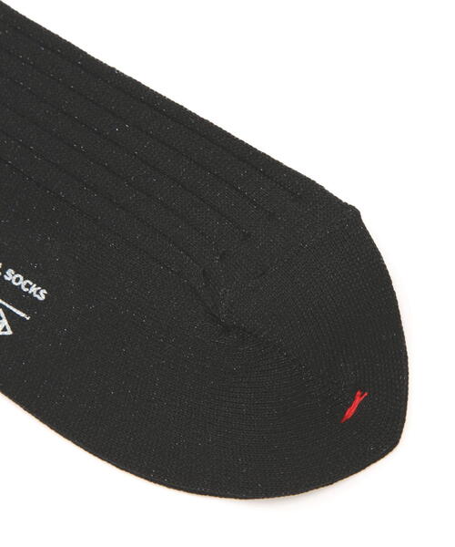 MARCOMONDE（マルコモンド）の「MARCOMONDE（マルコモンド）Wide rib glitter socks（ソックス/靴下・レディース・グレー系その他3/ブラック/アイボリー・1）」の10枚目の写真