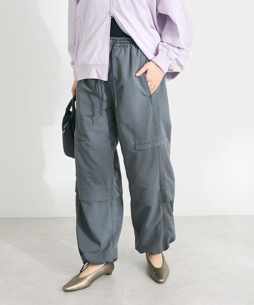 CRAFT STANDARD BOUTIQUE(クラフトスタンダードブティック)の「ヴィンテージリップストップマウンテンイージーパンツ(その他パンツ・レディース・カーキ/ベージュ/チャコールグレー・S/M/L)」の5枚目の写真