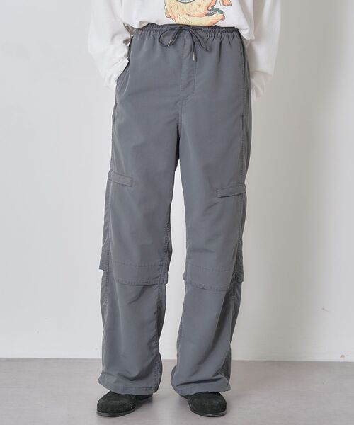 CRAFT STANDARD BOUTIQUE(クラフトスタンダードブティック)の「ヴィンテージリップストップマウンテンイージーパンツ(その他パンツ・レディース・カーキ/ベージュ/チャコールグレー・S/M/L)」の9枚目の写真