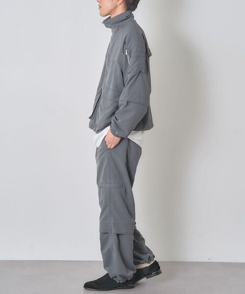 CRAFT STANDARD BOUTIQUE(クラフトスタンダードブティック)の「ヴィンテージリップストップマウンテンイージーパンツ(その他パンツ・レディース・カーキ/ベージュ/チャコールグレー・S/M/L)」の12枚目の写真