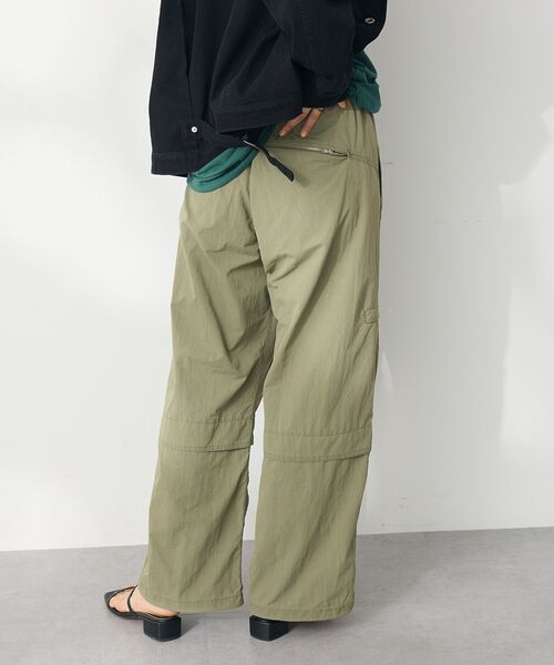 CRAFT STANDARD BOUTIQUE(クラフトスタンダードブティック)の「ヴィンテージリップストップマウンテンイージーパンツ(その他パンツ・レディース・カーキ/ベージュ/チャコールグレー・S/M/L)」の16枚目の写真