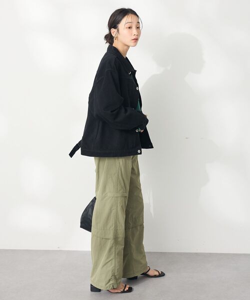 CRAFT STANDARD BOUTIQUE(クラフトスタンダードブティック)の「ヴィンテージリップストップマウンテンイージーパンツ(その他パンツ・レディース・カーキ/ベージュ/チャコールグレー・S/M/L)」の19枚目の写真