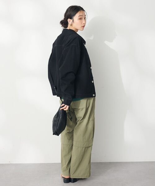 CRAFT STANDARD BOUTIQUE(クラフトスタンダードブティック)の「ヴィンテージリップストップマウンテンイージーパンツ(その他パンツ・レディース・カーキ/ベージュ/チャコールグレー・S/M/L)」の21枚目の写真