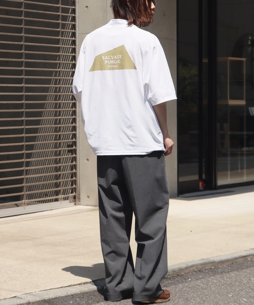 SALVAGE PUBLIC Kolepa グレー トレーナー　サイズL SALVAGE PUBLIC Kolepa/サルベージパブリックコレパ Wai'ale'sle