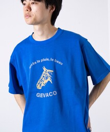 GEVACO | 【GEVACO/ゲバコ】グラフィック 半袖プリント クルーネックTシャツ(Tシャツ/カットソー)