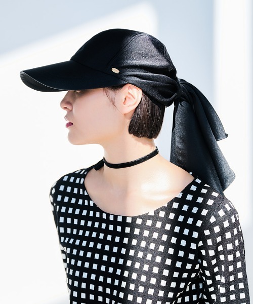 小顔見えドレープマルチウェイキャップ（キャップ）｜JENNE（ジェンヌ