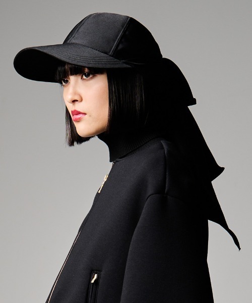 小顔見えドレープマルチウェイキャップ（キャップ）｜JENNE（ジェンヌ