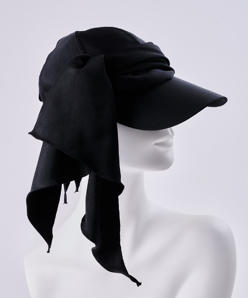 小顔見えドレープマルチウェイキャップ（キャップ）｜JENNE（ジェンヌ