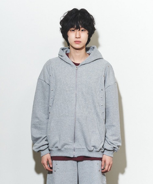 ★韓国の人気★【NASTYKICK】★[NK] STAY MACH 20 HOODI.E★ A'GEM/9 × .kom 『NASTY KICK/ナスティー キック』Waffle Stud
