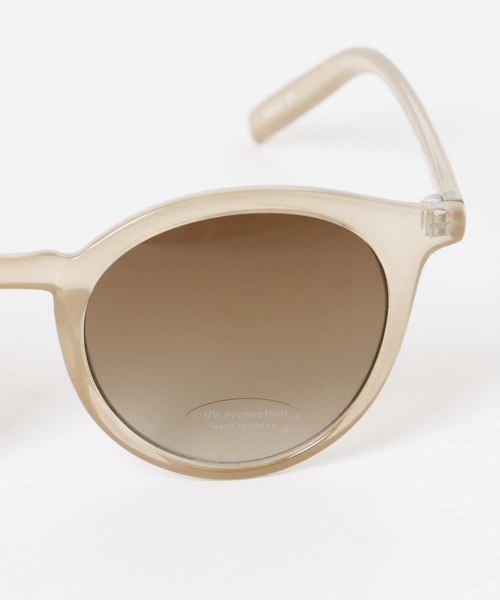 URBAN RESEARCH Sonny Label（アーバンリサーチサニーレーベル）の「FEEL LIFE ボストンカラーサングラス（メガネ・レディース・ブラウン/カーキ・ONE）」の6枚目の写真