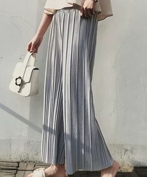 CELENA BEATS（セレナビーツ）の「ストライプ プリーツ ワイド パンツ（その他パンツ）」