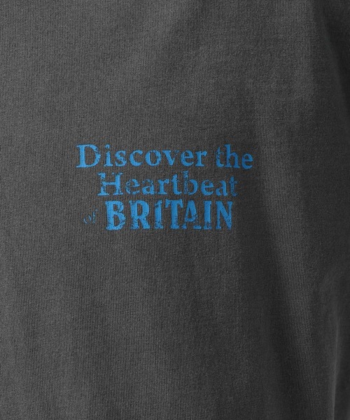 BAYFLOW(ベイフロー)の「ヴィンテージライクプリント半袖Tシャツ(Tシャツ/カットソー・メンズ・ピンク/ブルー/オフホワイト/ブラック・MEDIUM/LARGE)」の16枚目の写真