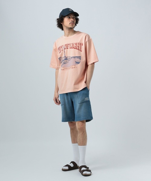 BAYFLOW(ベイフロー)の「ヴィンテージライクプリント半袖Tシャツ(Tシャツ/カットソー・メンズ・ピンク/ブルー/オフホワイト/ブラック・MEDIUM/LARGE)」の14枚目の写真