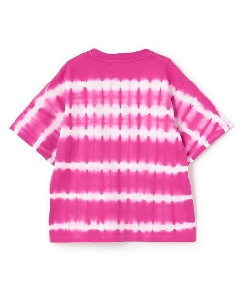XLARGE KIDS(エクストララージキッズ)の「ボーダータイダイ半袖Tシャツ(Tシャツ/カットソー・キッズ・グリーン/ピンク・100cm/90cm/140cm/130cm/120cm/110cm)」の4枚目の写真