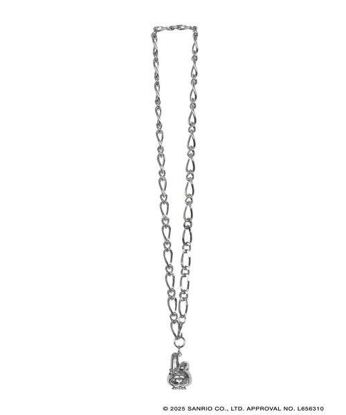 MURUA（ムルーア）の「【メロクロコラボ】チェーンネックレス（ネックレス・レディース・ブラック/ピンク・FREE）」の15枚目の写真